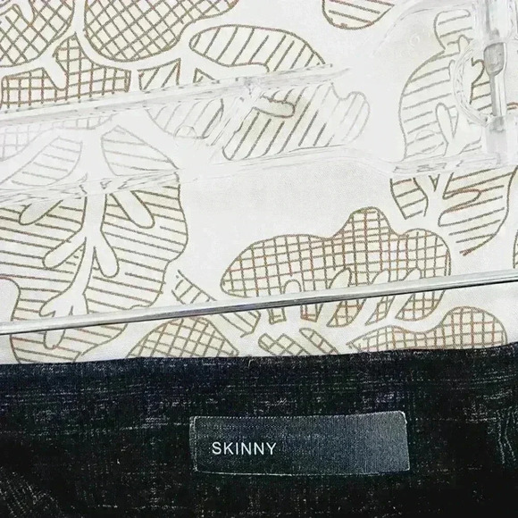 Kut from the Kloth Skinny Pattern Women's Pants Stretched Size 12 8296 - Picture 4 of 8